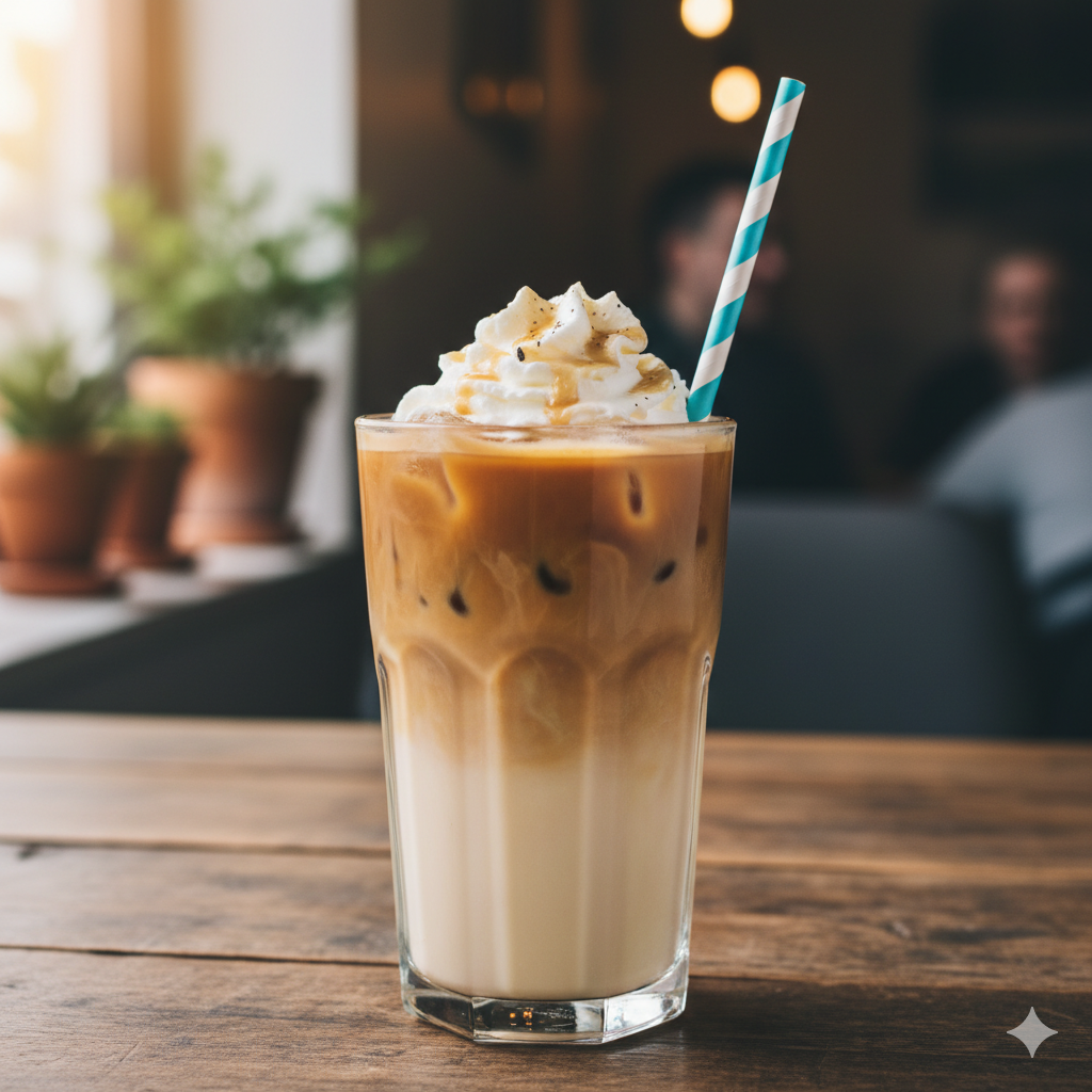 Iced Vanilla Latte